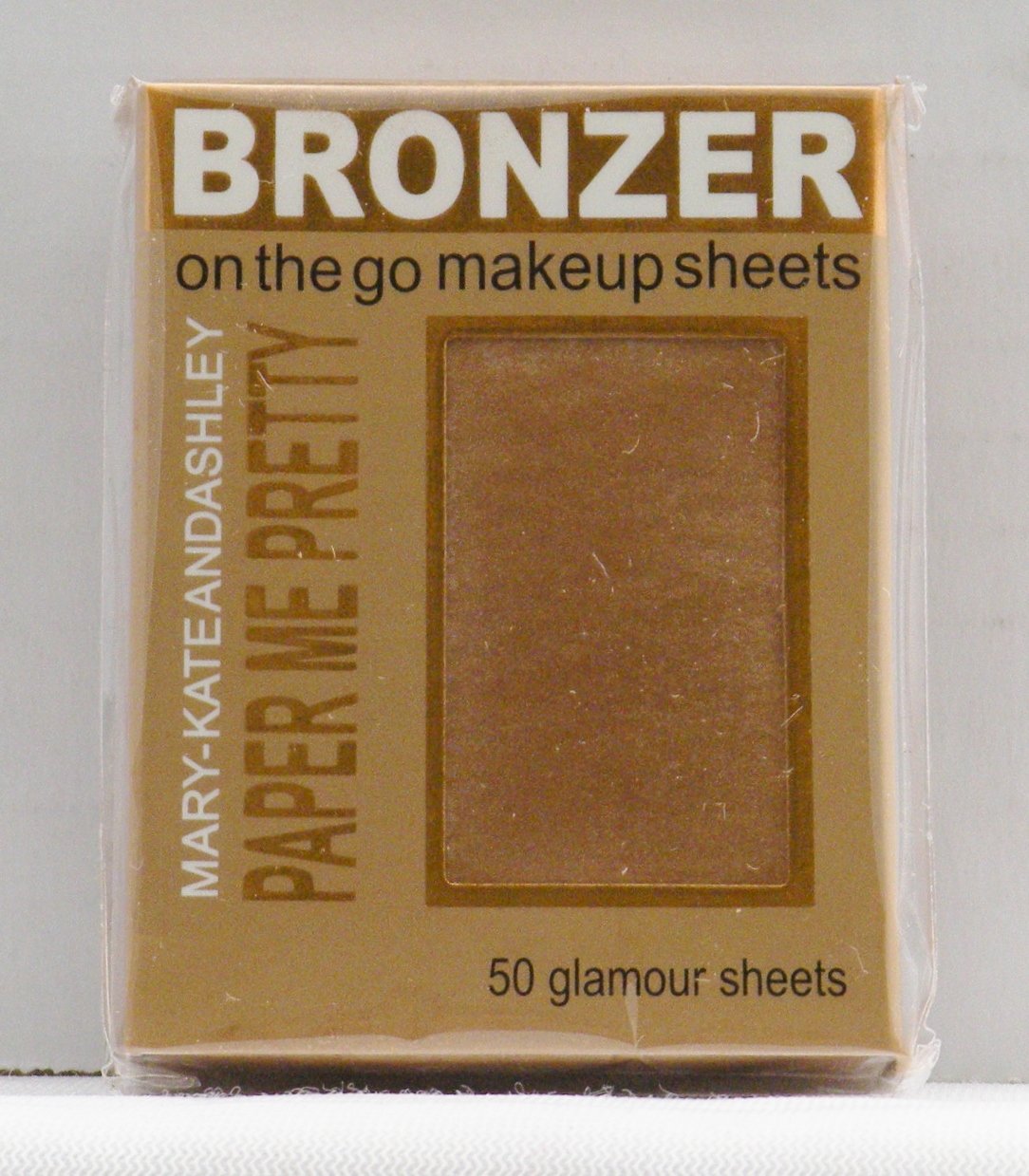 Mary-Kate and Ashley & Paper Me Pretty Bronzer Makeup Sheets - Sunkissed 814