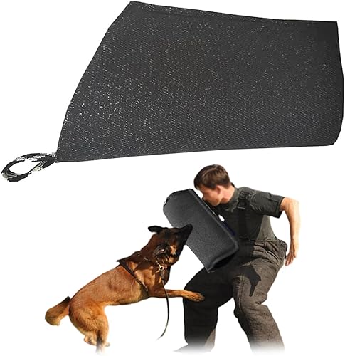 Miniatura 3 de TOPofly Mangas para mordeduras de perro, mangas de protección de brazo de arpillera, mangas de brazo de entrenamiento para perros, mangas