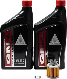 1985-1988 Honda FourTrax 125 TRX125 2x4 OEM Oil Change Kit H55