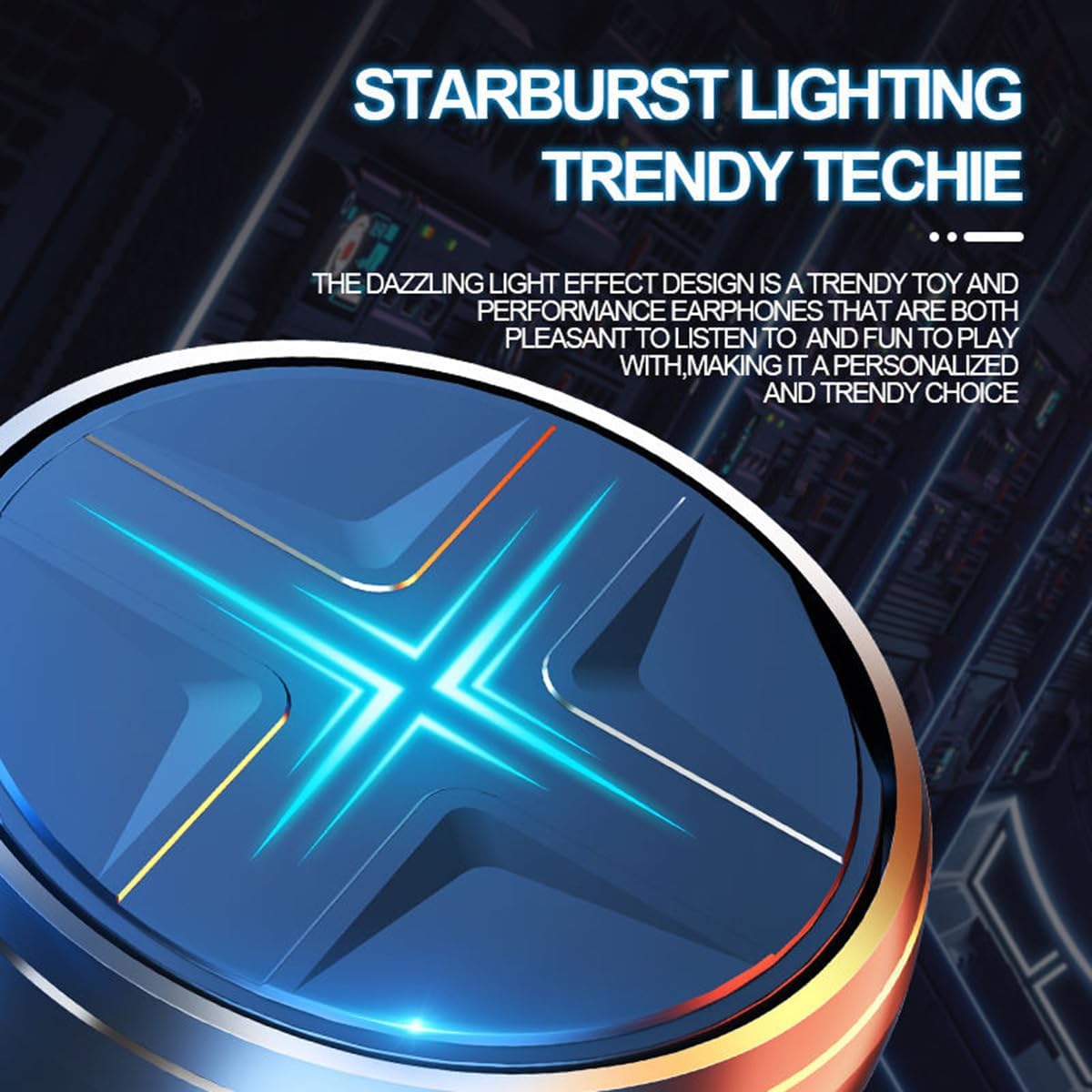 Wireless Earbuds Bluetooth V5.3 Headphones,Low- Latency Gaming Gaming in-Ear Headphones,ENC Intelligent Noise Cancellation,24- Hour Playback Time with Rotating Charging Compartment-White