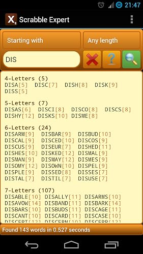Dutch Anagram Expert – vue 5