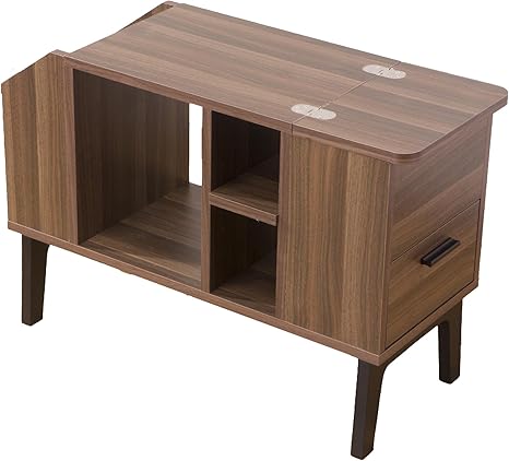 Amazon Sun Harvest 収納たくさんソファーサイドテーブル Lt 400dbr サイドテーブル オンライン通販
