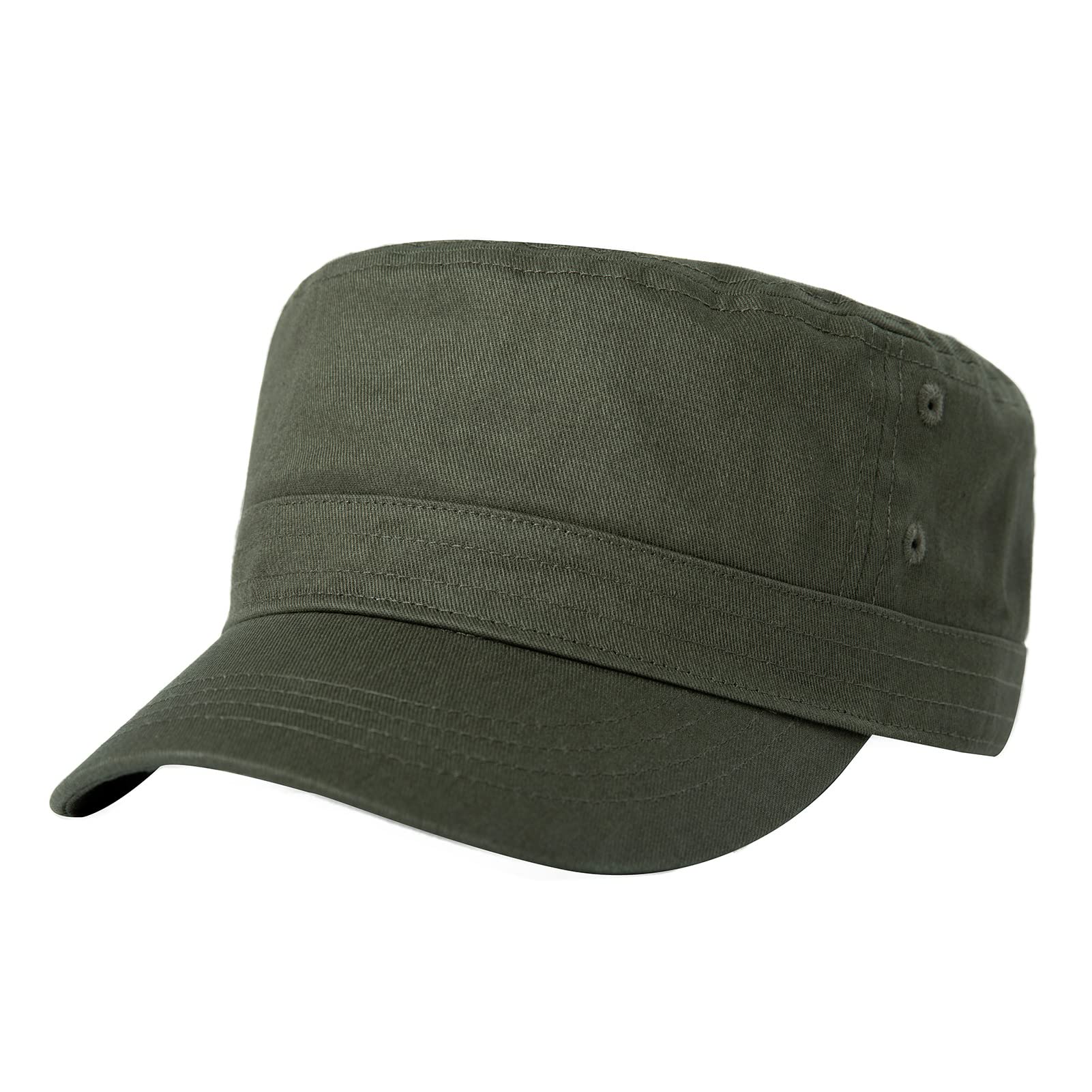 Comhats Mens Classic Army Military Combat Cap Camouflage/Black/Green