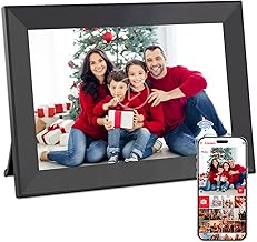Hesmor Digital Photo Frame WiFi, 10.1 Inch Digital Picture Frame, 1280x800 IPS LCD Touch Screen, Auto-Rotat Built in 32GB ...