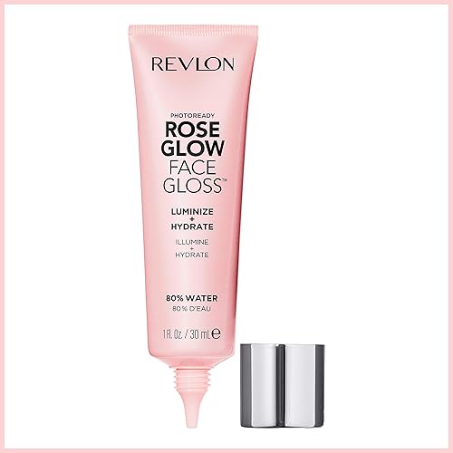 Miniatura 11 de Revlon PhotoReady Face Gloss Rose Glow, maquillaje facial para todo tipo de piel, hidrata, ilumina e hidrata, infundido con glicerina y extracto de