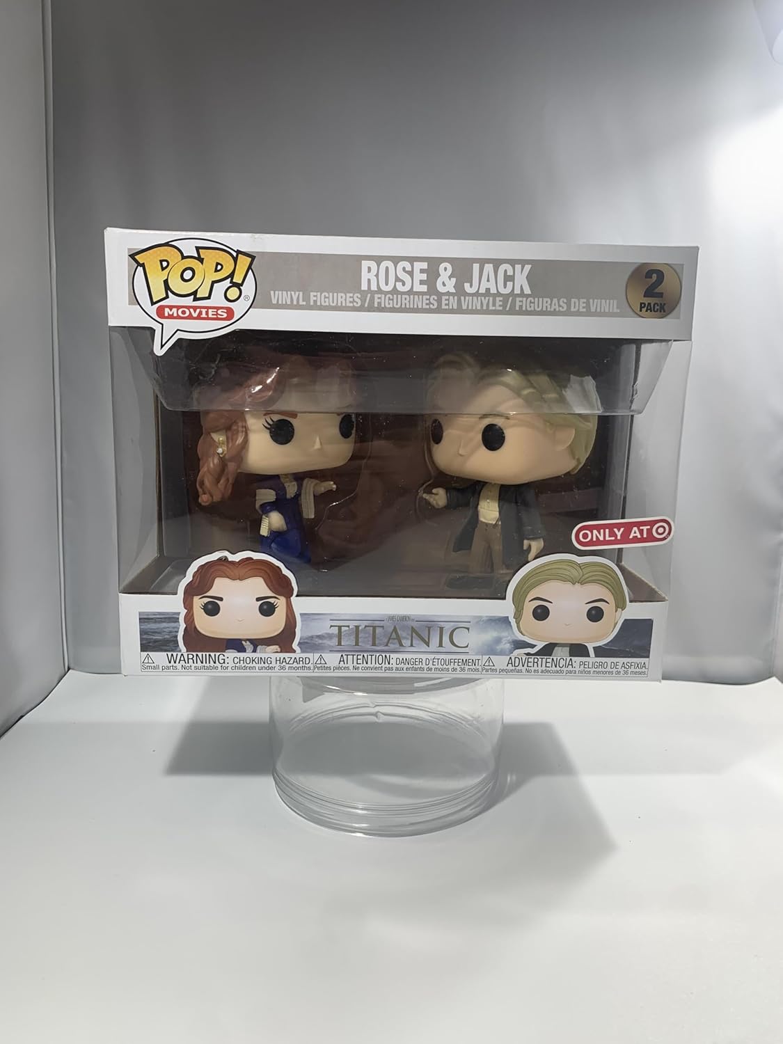 Funko - Figurine Titanic - 2-Pack Rose & Jack Exclu Pop 10cm - 0889698364379