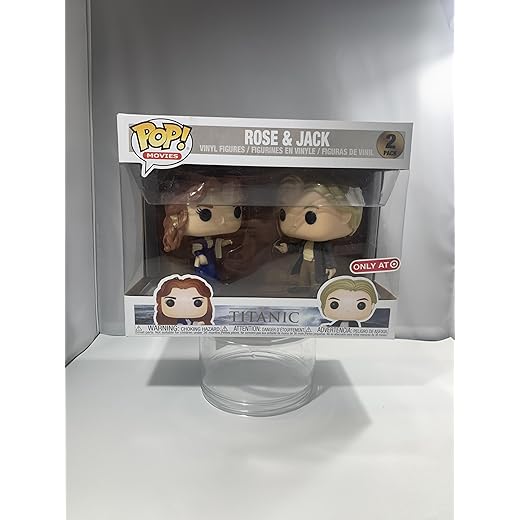 Funko - Figurine Titanic - 2-Pack Rose &Amp; Jack Exclu Pop 10Cm - 0889698364379