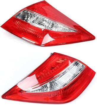For Honda Crosstour 2010 2011 2012 Halogen Tail Lights Assembly Rear Brake Stop Lamps OME Factory Style Left Driver & Right Passenger Side L+R