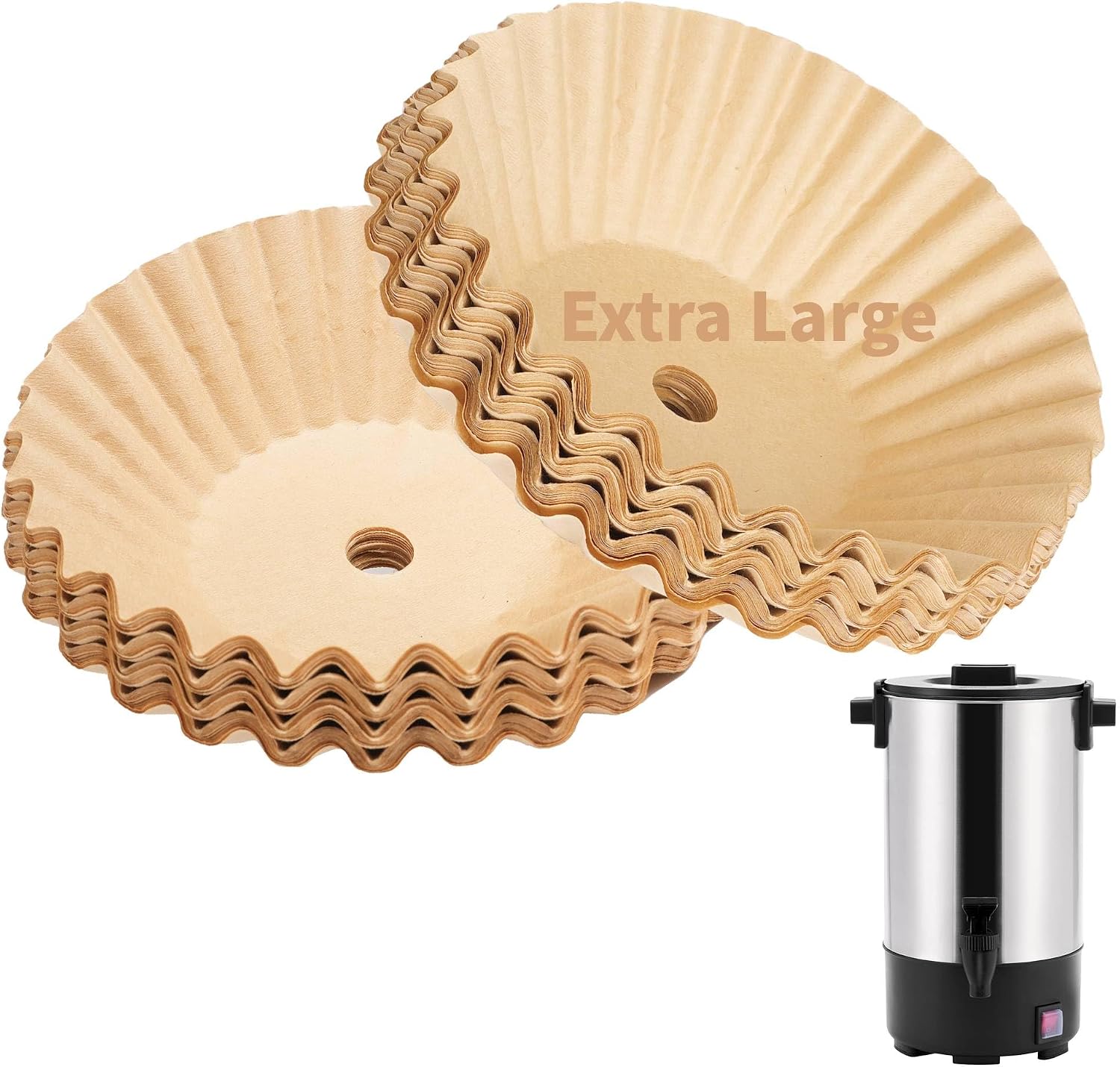 120 Pcs Large Coffee Filters for Sybo Commercial Coffee Maker 30 Cup