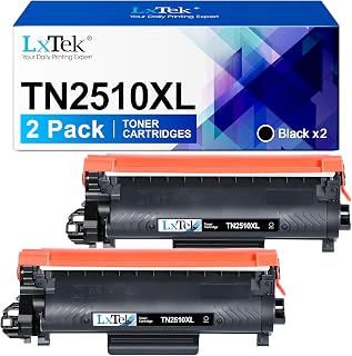 LxTek TN2510XL TN2510 Toner Compatibili per Brother TN2510XL