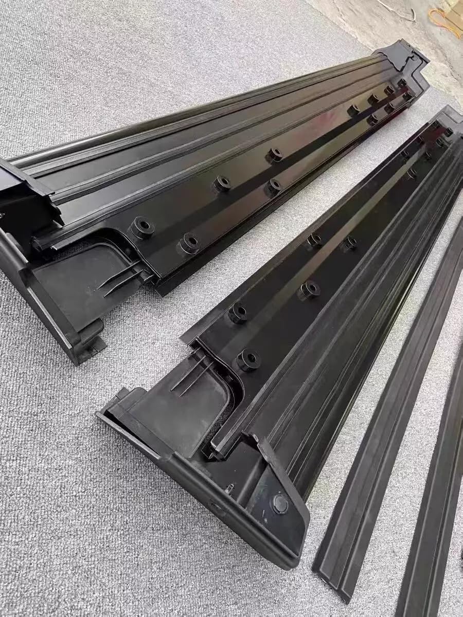 2PCS Fits for Side Steps M-B G500 W463 2019 2020 2021 2022 2023 2024 2025 Running Board Black Nerf Bar