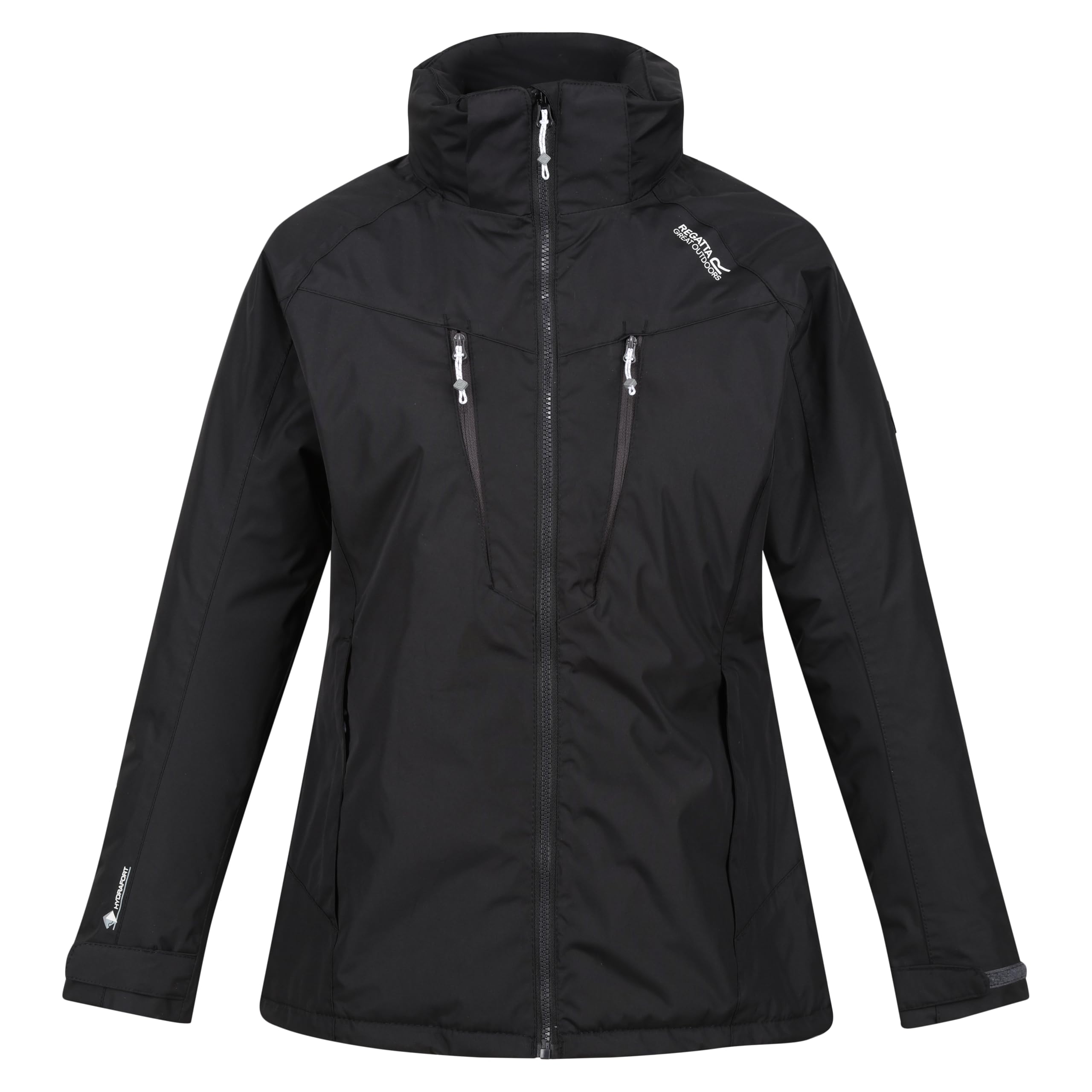 Regatta Womens/Ladies Calderdale Winter Waterproof Jacket (16 UK) (Black)