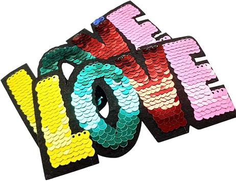10pcs Love Heart Sew-on/Iron-on Patch Applique Clothes Dress Plant Hat Jeans Sewing Flowers Kid Applique Accessory Love Heart 10pcs