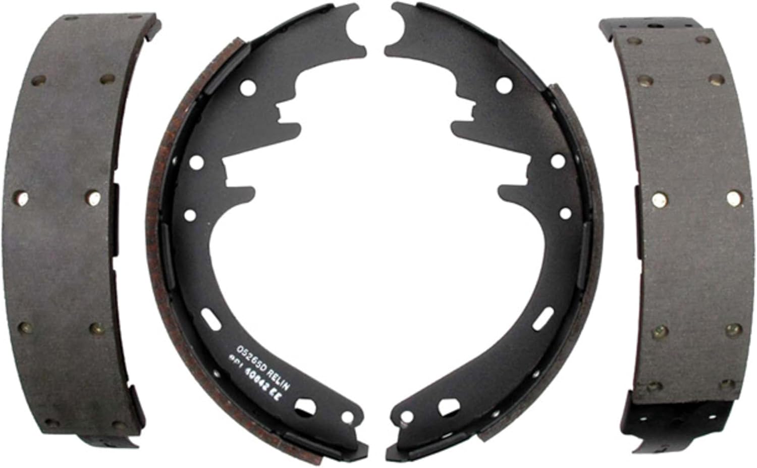 ACDelco Gold 17582B (19307572) Bonded Rear Drum Brake Shoe Set
