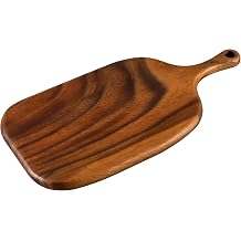 SOFE 15 X 7 Inches Walnut Charcuterie Board with Handle, Rectangle