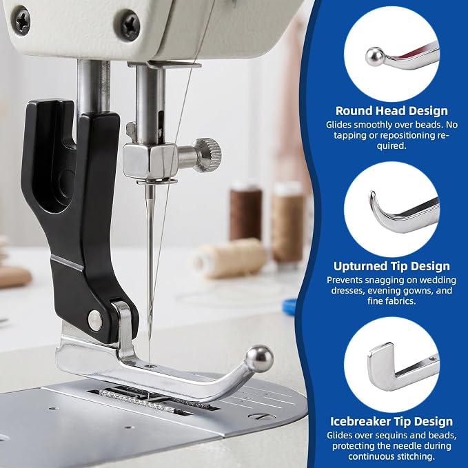 Set de 4 Pies Prensatelas para Máquina de Coser Industrial miniatura 4
