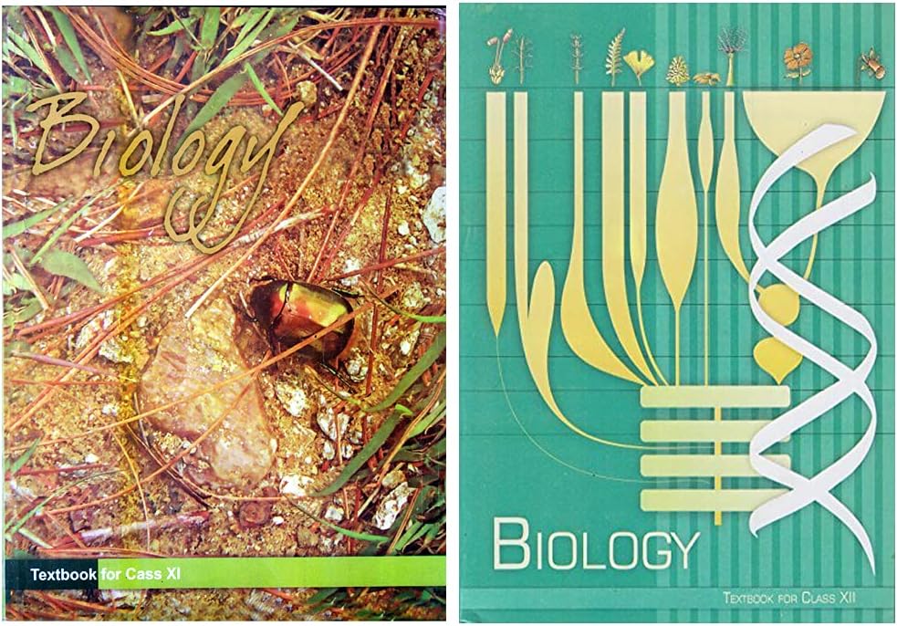 NCERT BIOLOGY TEXT BOOK FOR CLASS 11 AND 12 (SET OF 2 BOOKS) 2025
