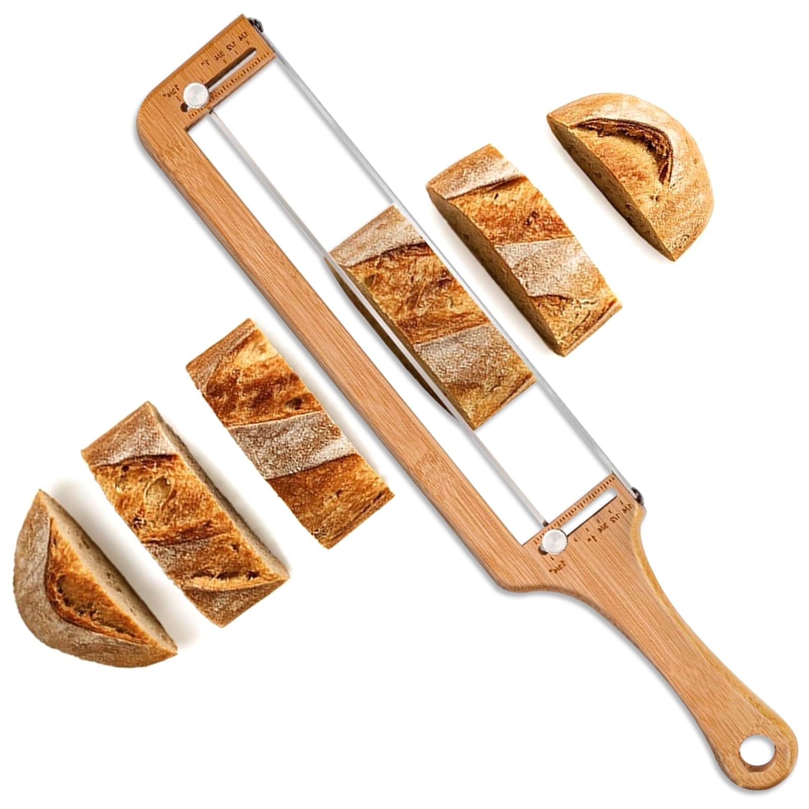 Adjustable Bread Slicer - Slice Like a Pro -1