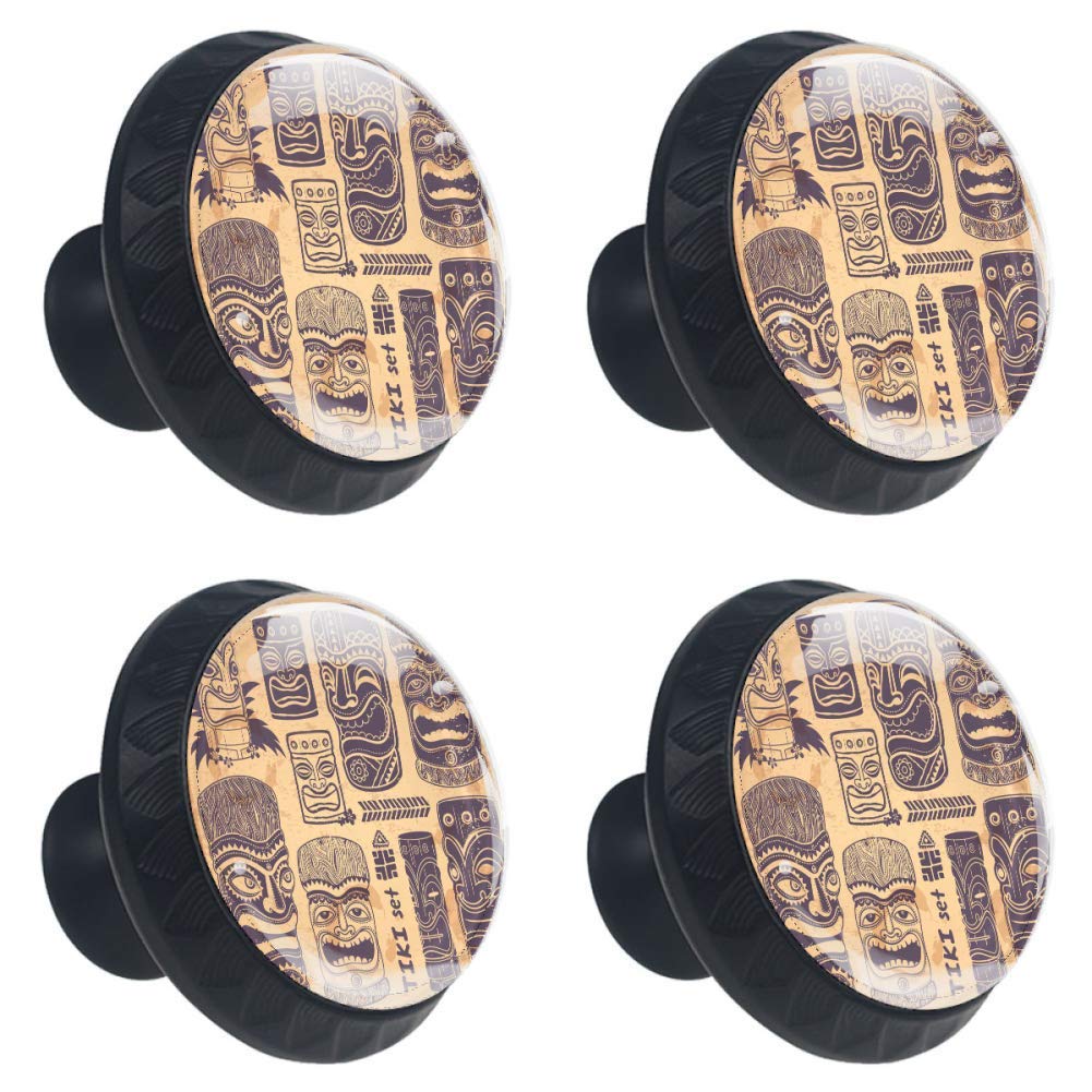 Boutons de meubles de qualité supérieure au design vintage Aloha Tiki
