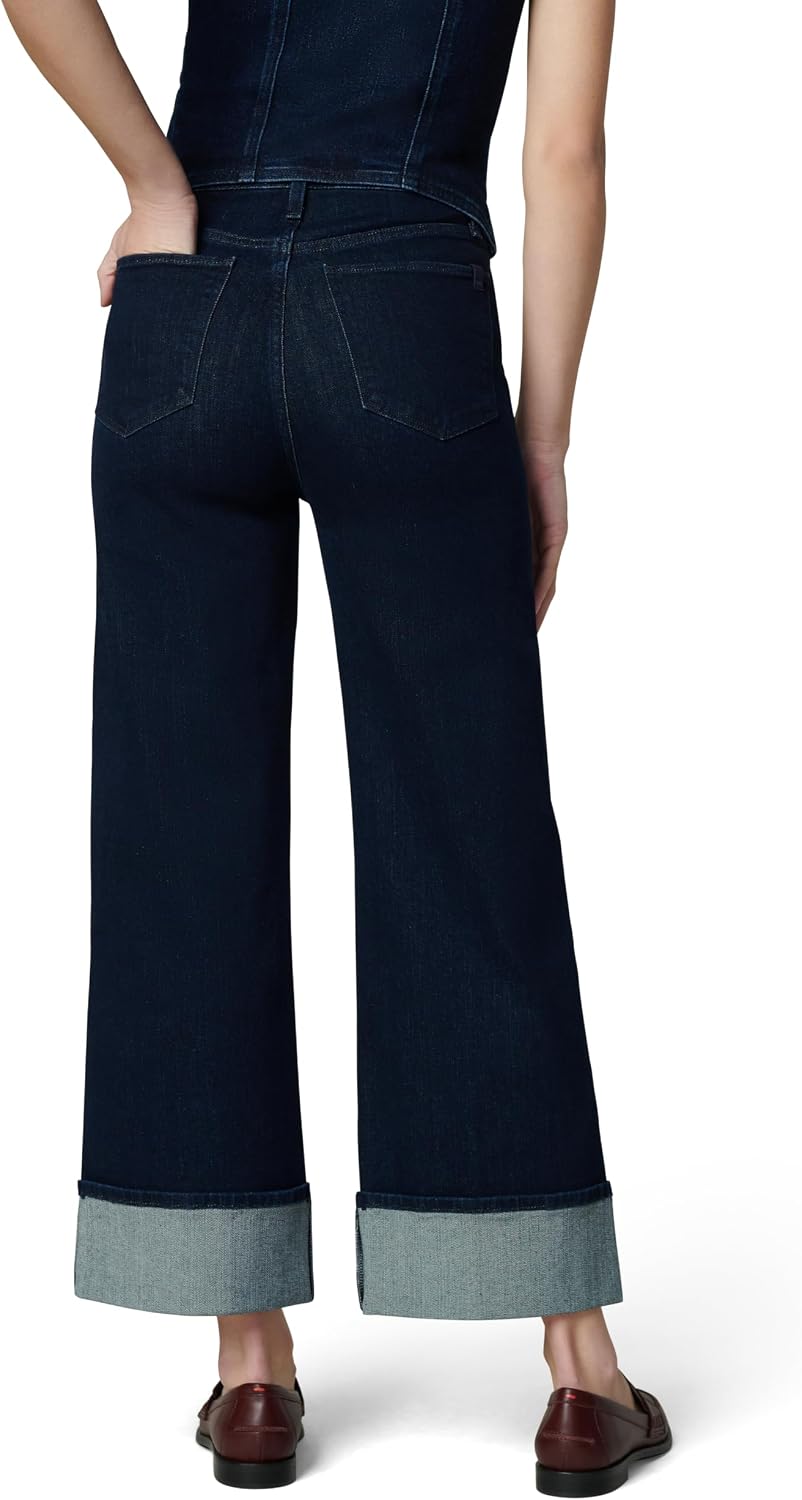 Joe's Jeans Women's The Trixie High Rise Wide Leg Denim Trouser, Don't Worry, 28