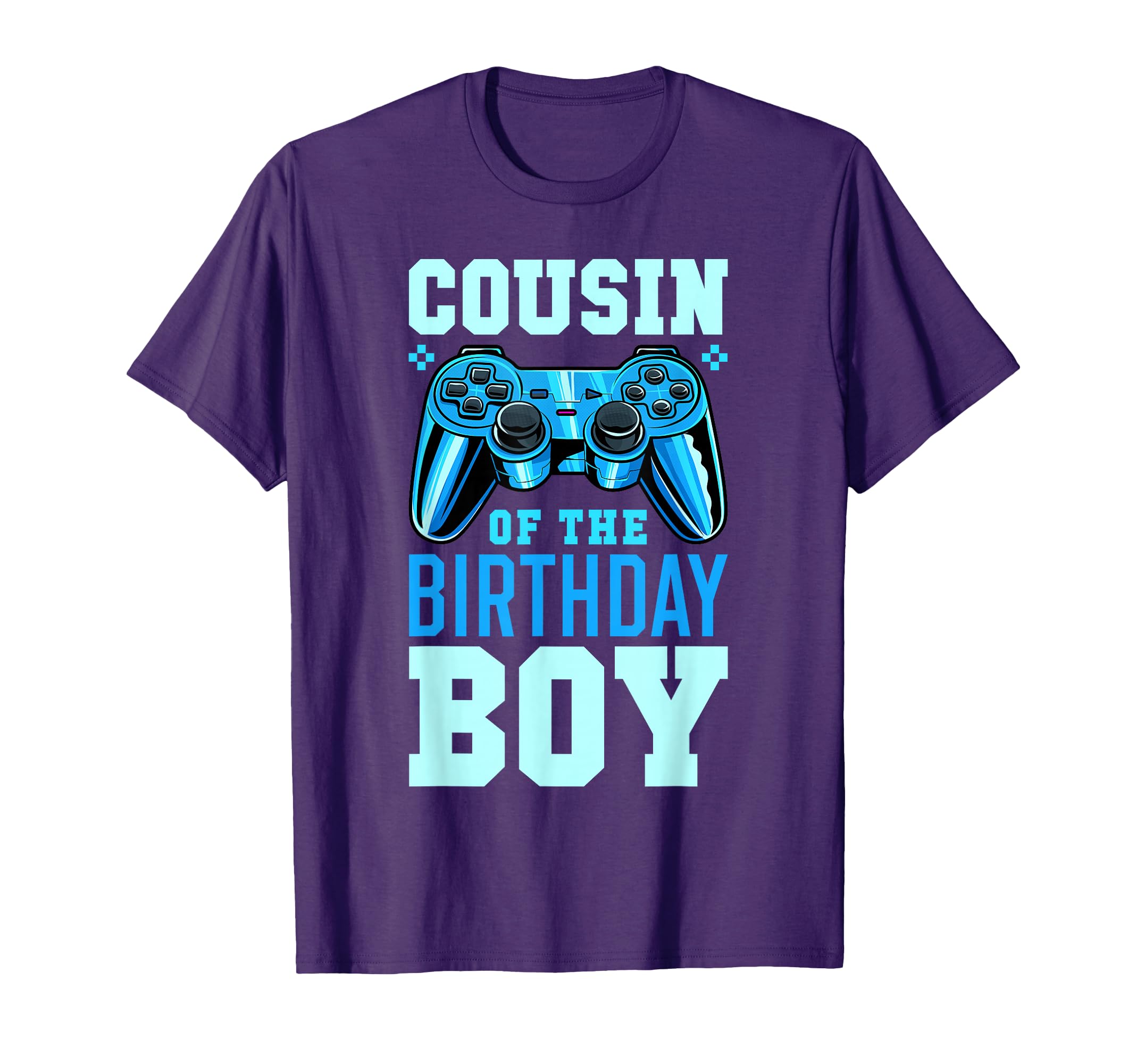 Cousin of the Birthday Boy Matching Video Gamer Birthday T-Shirt