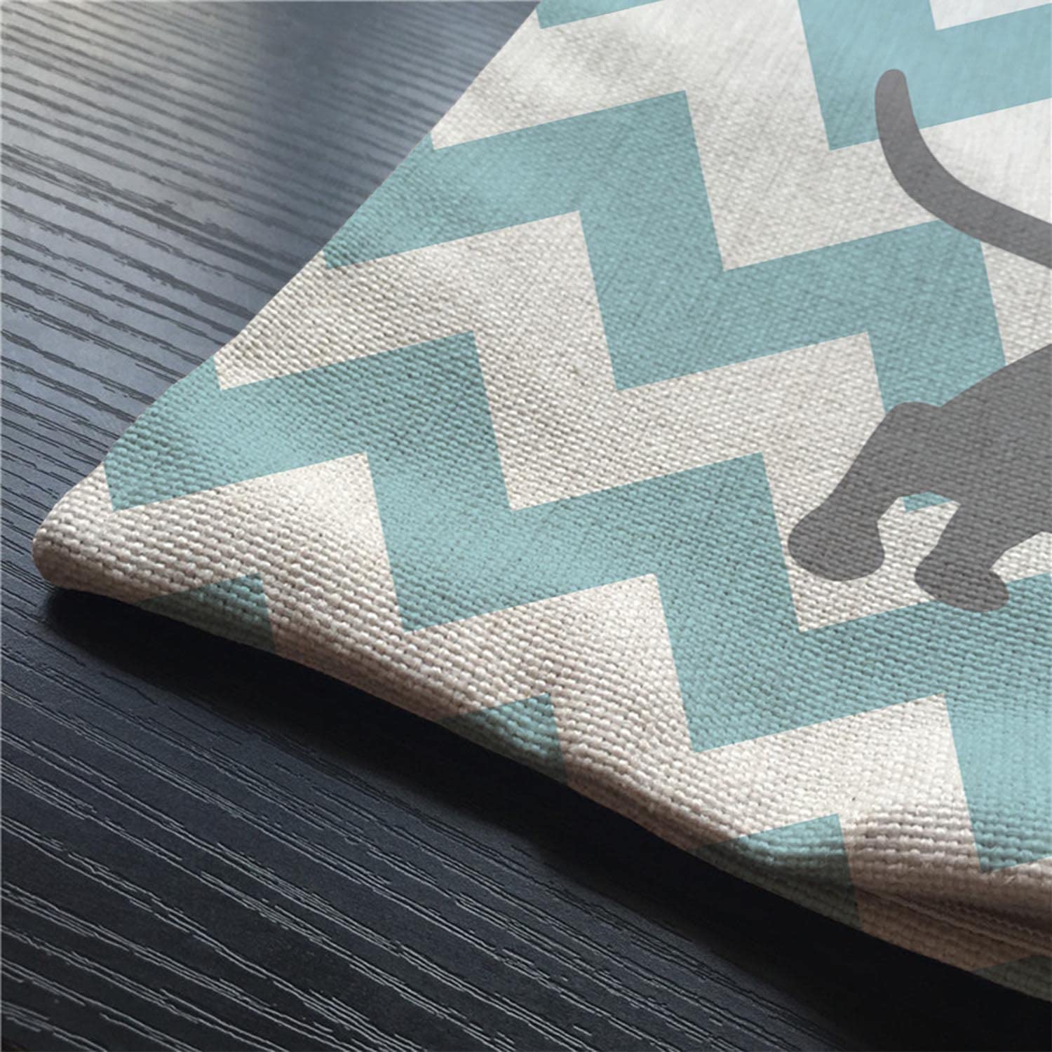 ITFRO Set Di 2 Federe Per Cuscino Rettangolari 30x50 Cm Con Cane Bassotto - Scritta Divertente All You Need Is Love