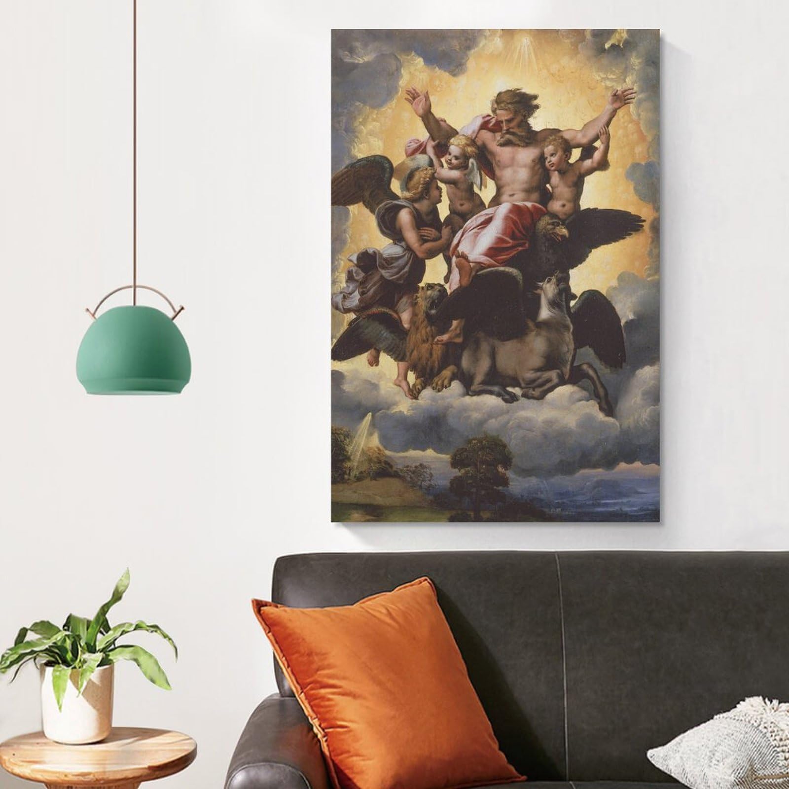 Amazon.co.jp: 画家 ラファエロ・サンティ 世界の名画 エゼキエルの