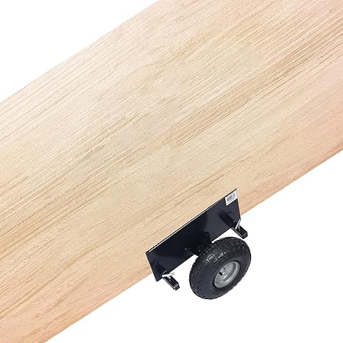 Miniatura 6 de Carretilla de panel resistente muñecas de puerta ajustables con ruedas 2 ruedas neumáticas de 10 pulgadas rodamiento de carga de 600 libras para