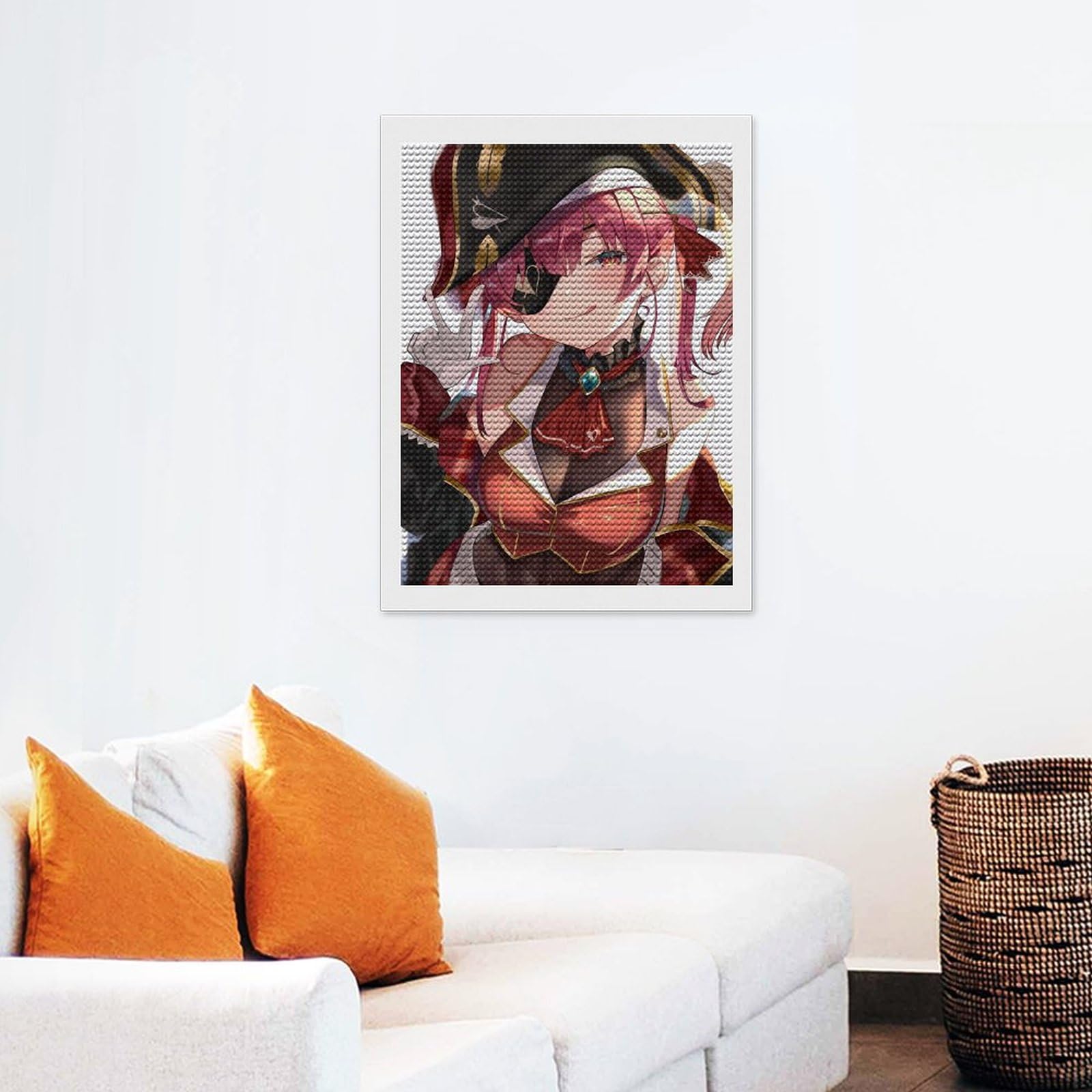 Amazon.co.jp: VTuber 宝鐘 マリン 船長 129 ダイヤモンドアート 全面