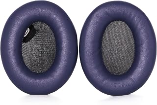 Replacement Earpads Compatible with Sony WH-1000XM4, WH1000XM4, 1000XM4 Headphones, Protein Leather Ear Cushions with Memory Foam, Noise Isolating, Easy Snap-On Installation (Blue)