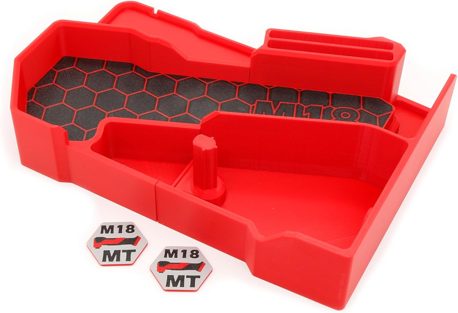 Packout Compact Tool Organizer for 2836-20 M18 Fuel Milwaukee Oscillating Multi-Tool, and 2626-20 M18 Cordless Multi-Tool, Accessories and Batteries for Enhanced Protection BOX AND TOOLS NOT INCLUDED