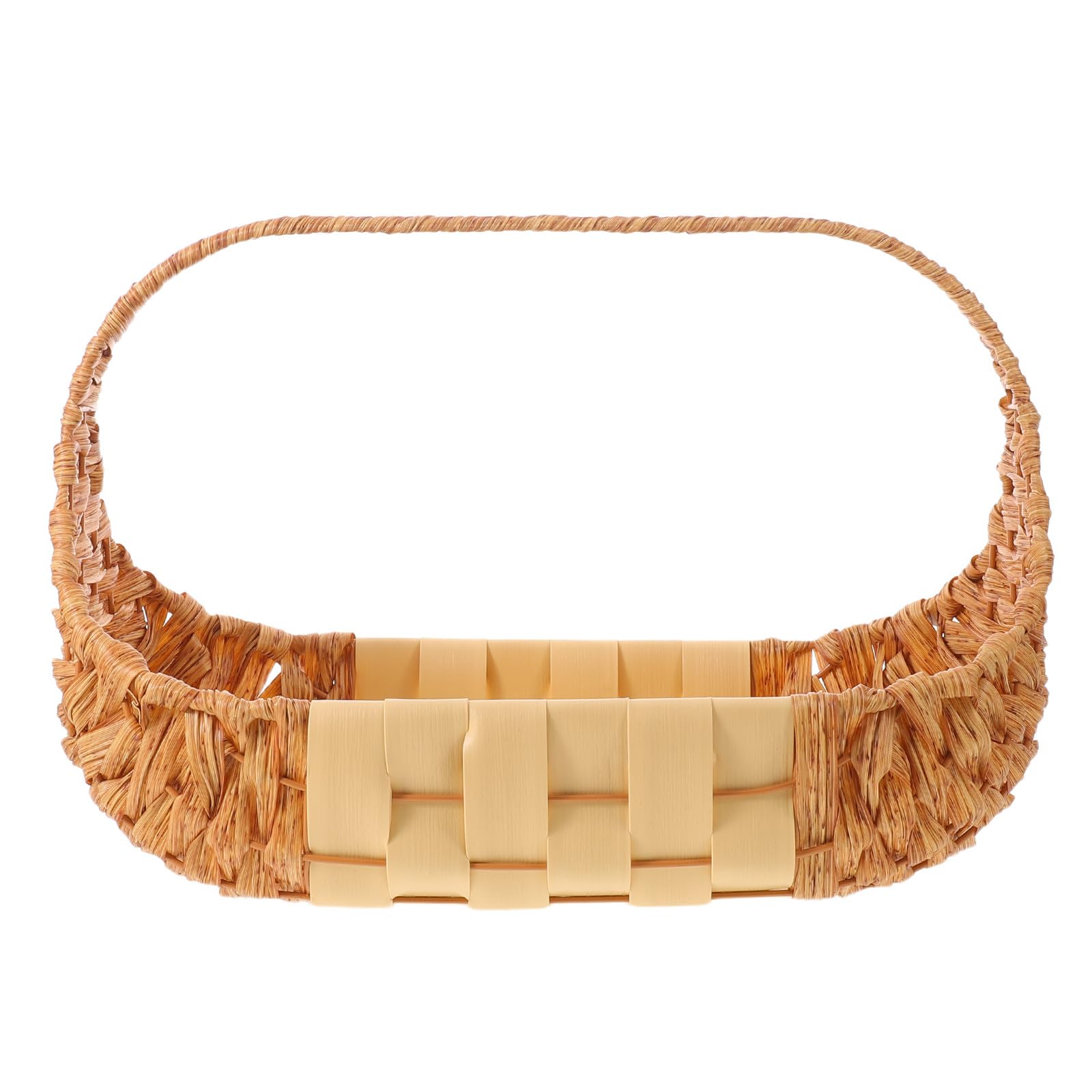 TOYANDONA Cesto portafiori da matrimonio, contenitore decorativo | Contenitore in plastica per feste, porta frutta, organizer per pasti da picnic, contenitore per alimenti per confezioni