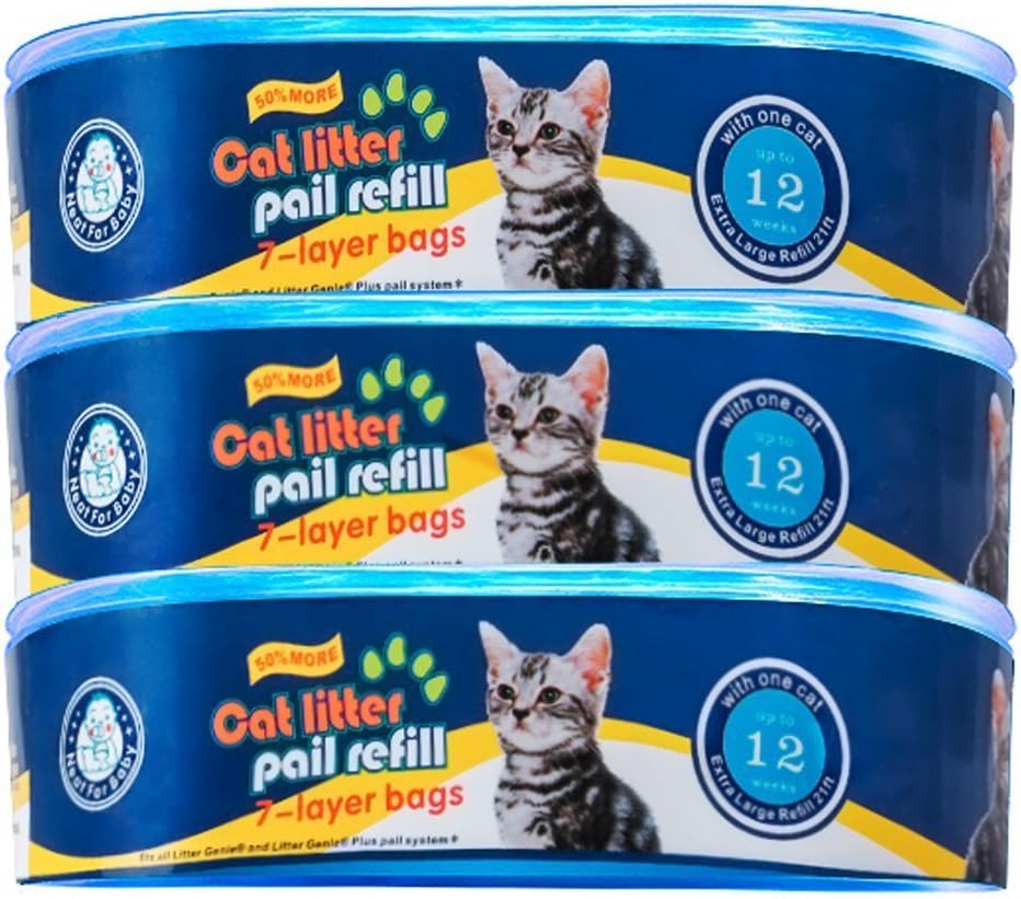 Cat Litter Disposal System Refill Cartridge (Pack of 3)