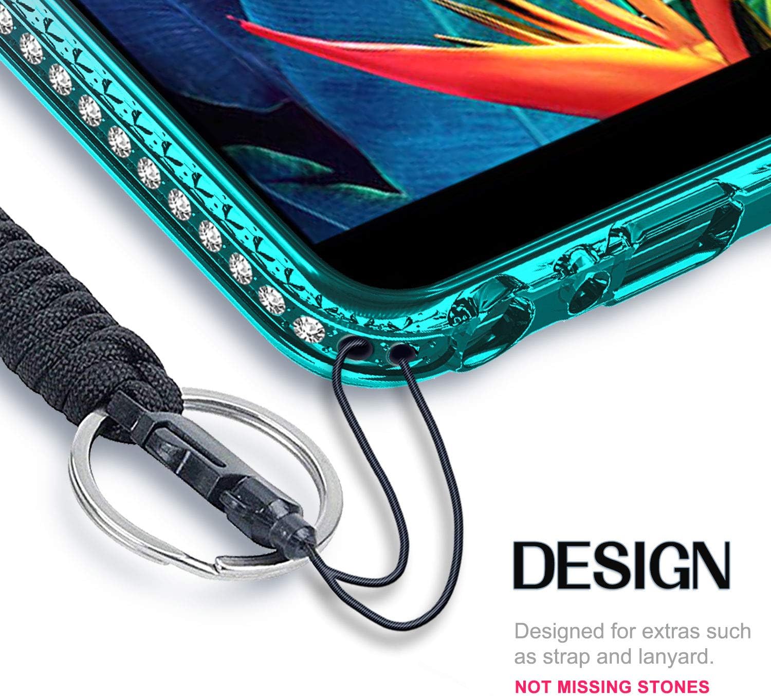 Galaxy Note 9 Case with Screen Protector (3D Pet Full Coverage) for Girls Women, NageBee Glitter Liquid Bling Floating Quicksand Waterfall Shockproof Cute Case for Samsung Galaxy Note 9 -Pink/Aqua