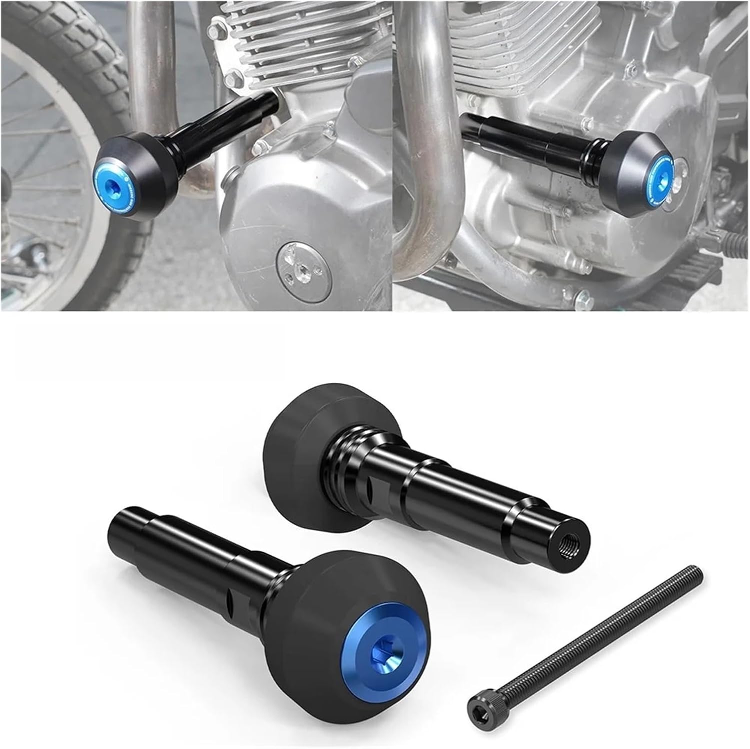 Motorcycle Falling Protection For Su&zuki DR650 DR 650 1996-2025 Frame Sliders Engine Guard Crash Protector For Su&zuki DR650 1996-2025 2024 2023