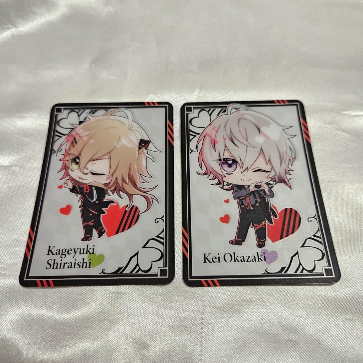 Amazon.co.jp: 岡崎契 白石景之 Collor×Malice LOVE CARD カラー 
