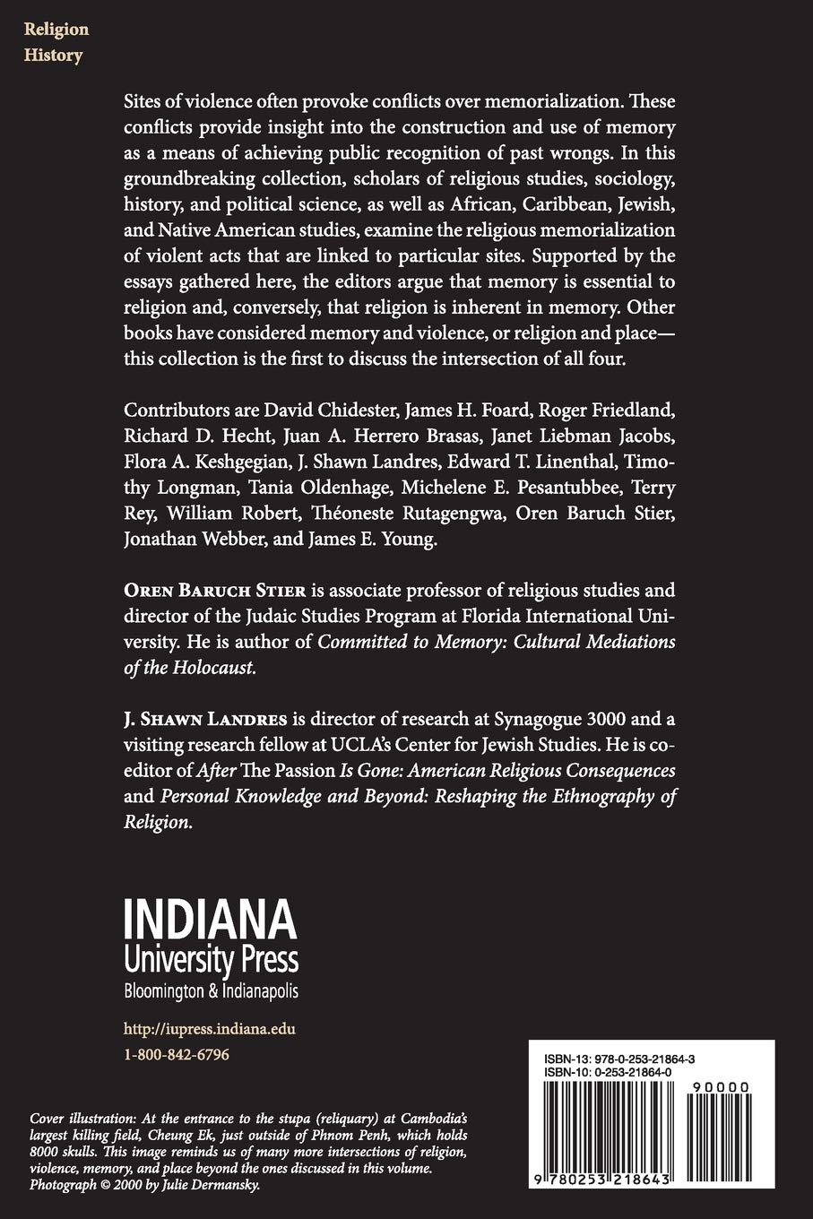 Religion, Violence, Memory, and Place