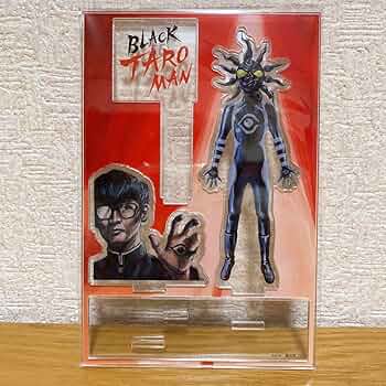 ブラックタローマン フィギュア　ラスト一点 超復刻版タローマンソフビ人形 ブラックタローマン タローマン大