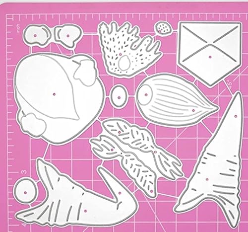 Miniatura 4 de 3 piezas de gnomos de Navidad troquelados de metal, letras de árbol de árbol alegre, plantillas de corte de Papá Noel para bricolaje, álbumes de