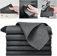 Vista 7 de Paño de limpieza mágico grueso – Trapos de limpieza de microfibra reutilizables 2024, paños de limpieza de microfibra sin pelusa para limpieza