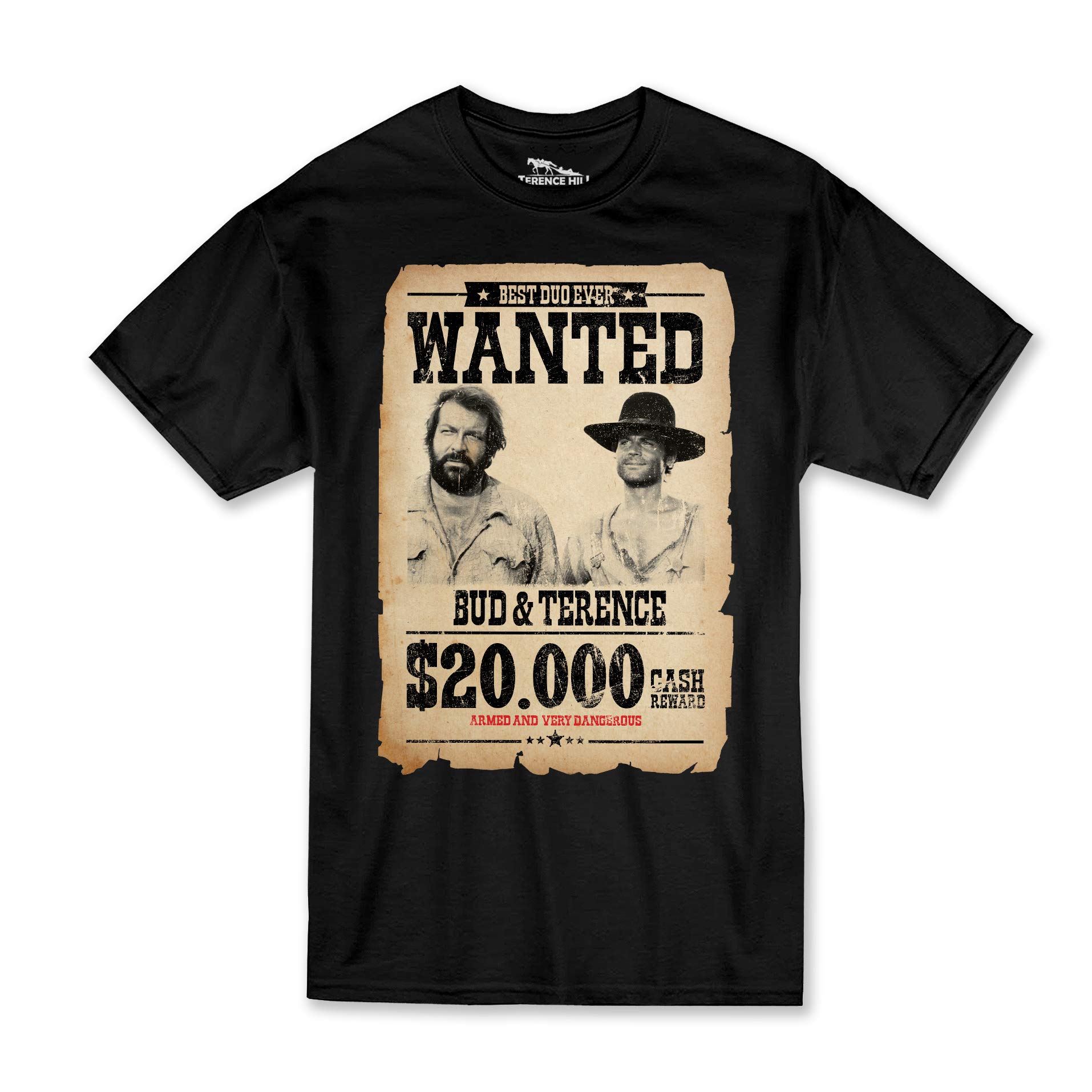 Terence HillBud Spencer - Wanted $20,000 - Terence & Bud (Black)