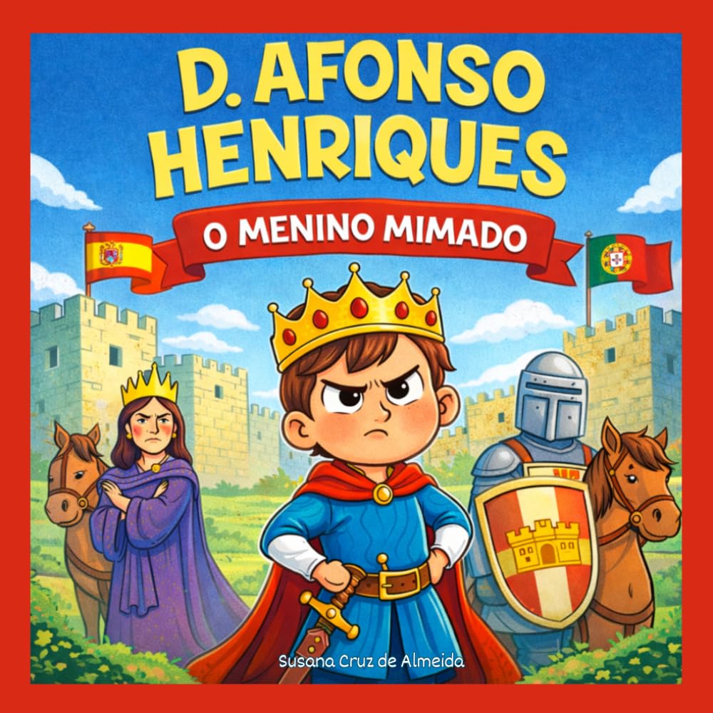 D. Afonso Henriques: O Menino Mimado: A História do Primeiro Rei de Portugal para Crianças (Histórias de Portugal para Crianças)
