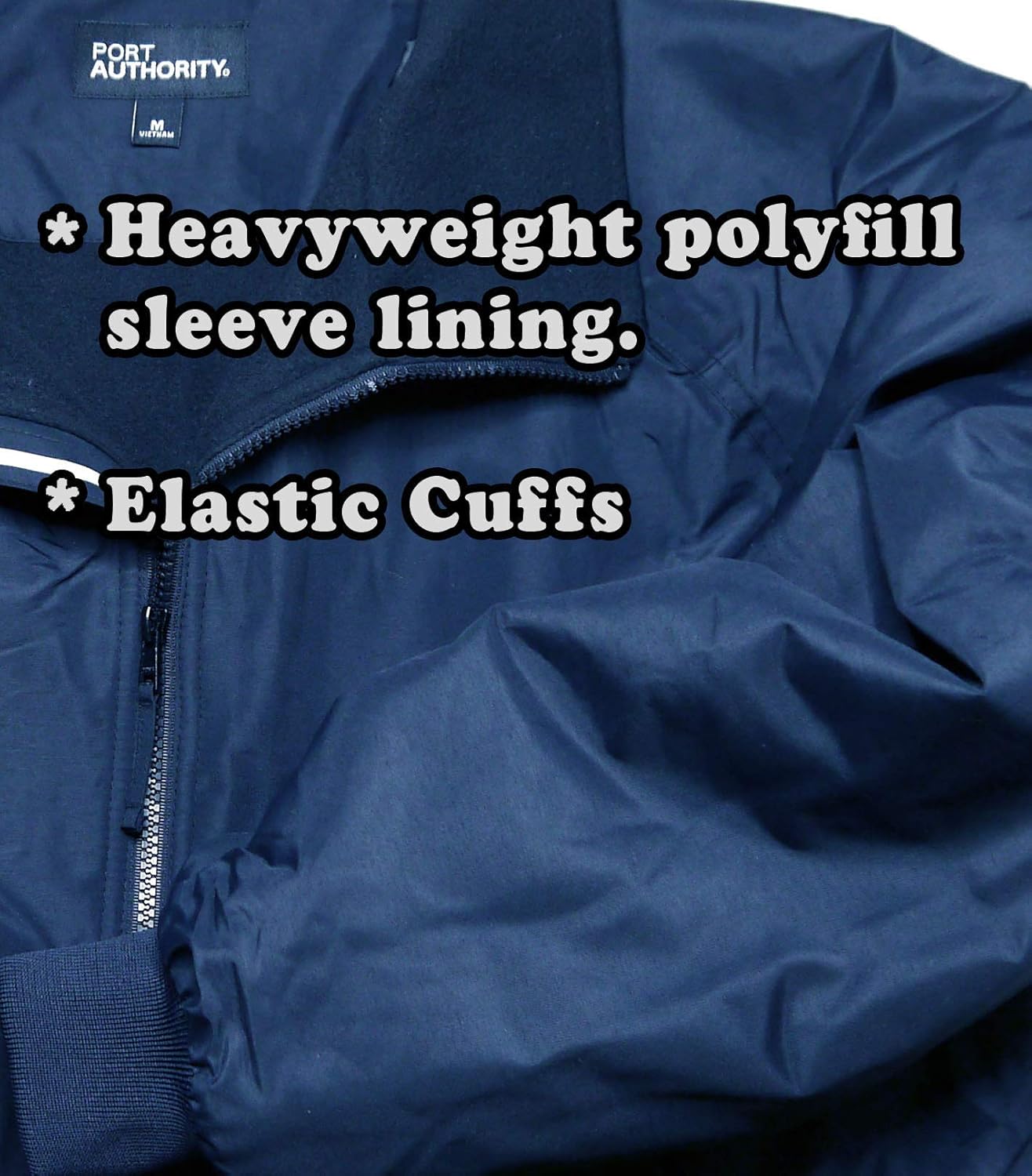 EMS Heavyweight Jacket, Reflective Logo, Fleece body Lining & polyfill sleeve lining jacket, Emergency Medical - Image 6
