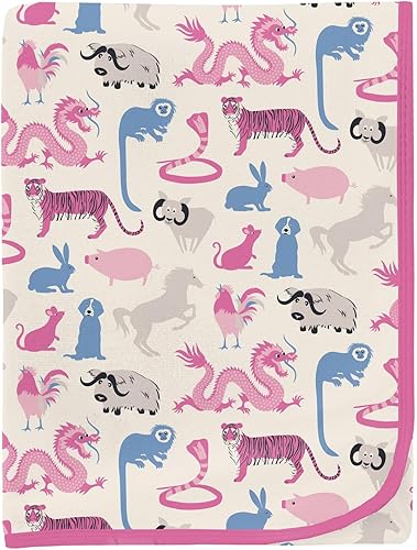 Miniatura 7 de KicKee - Mantas para envolver con estampado, manta suave y sedosa para bebé, tamaño 40 x 29 pulgadas (arpillera Kickee Kitchen - Talla única)