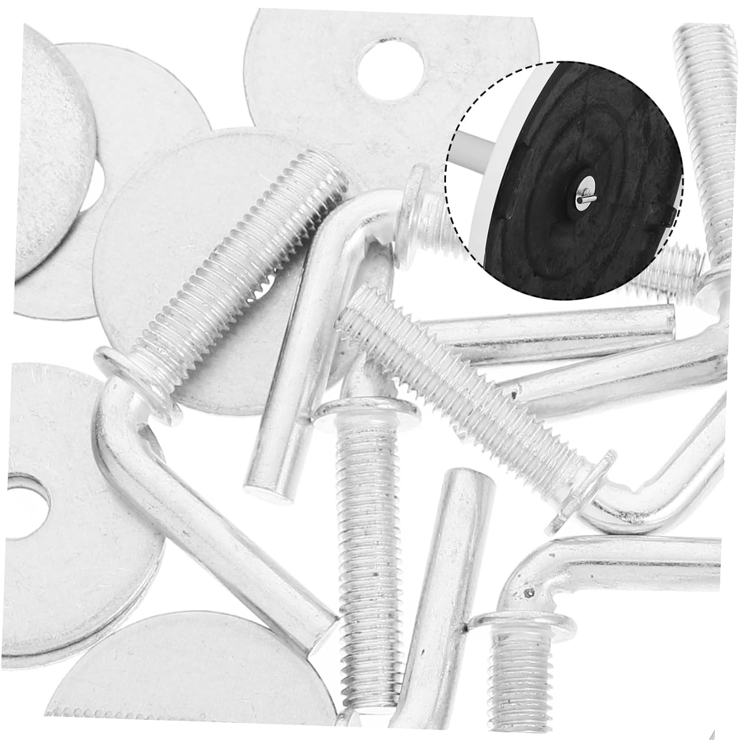 8Pcs Fan Mounting Screws Pedestal Base Fixing Bolts for Quick Installation and Enhanced Stability for Fan Maintenance and Replacement