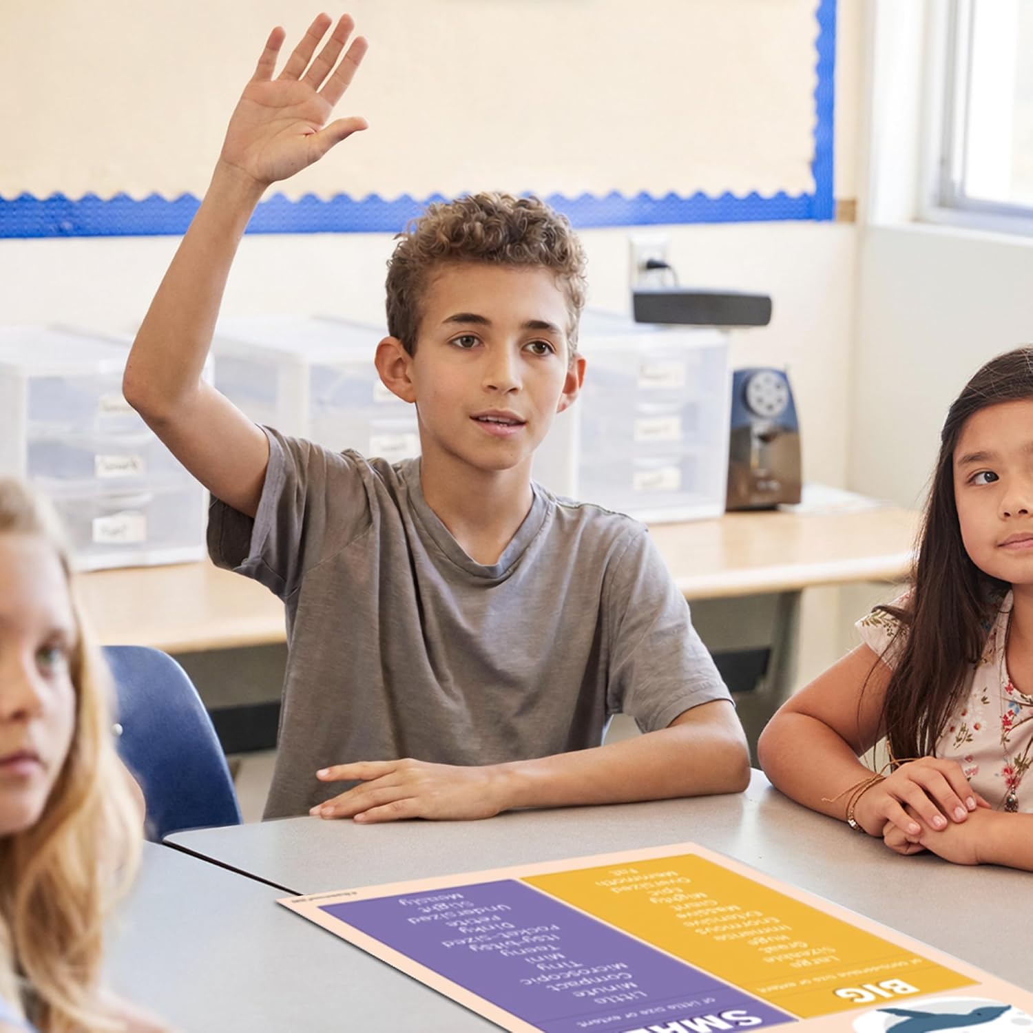 Quarterhouse 8 Poster Other Ways to Say Synonyms Set, English Classroom Learning Materials for K-12 Students and Teachers, 12 x 18 Inches, Made in USA
