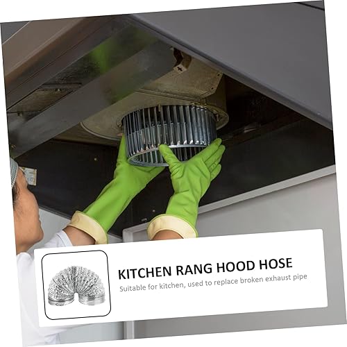 Miniatura 4 de DOITOOL Tubo de escape de campana extractora, tubo de escape flexible, conducto flexible, conducto flexible, conducto de secador, conducto de aire