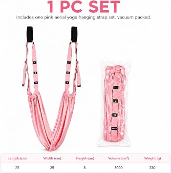 Yoga Stretching Strap, Adjustable Leg Stretcher Back Bend Assist Trainer
