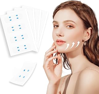 Face Lift Tape 120Pcs,Invisible Face Lifter Tape - Instant Face Lift and Shape V Face, Double Chin Eyes Wrinkles Loose Skin Lift with Tape