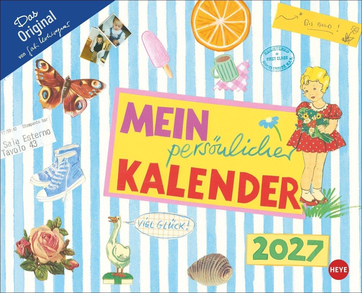 Gabi Kohwagner Mein persönlicher Kalender 2027: Detailreich illustrierter Kalender zum Aufhängen mit viel Platz für Organisatorisches. Wandkalender 2027 zum Eintragen.
